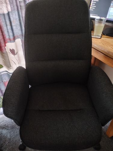 Customer photo review of Ellen Office Chair Highback (Free Shipping Nationwide)