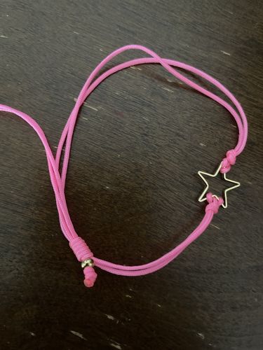 Customer photo review of Tiny Star Bracelet