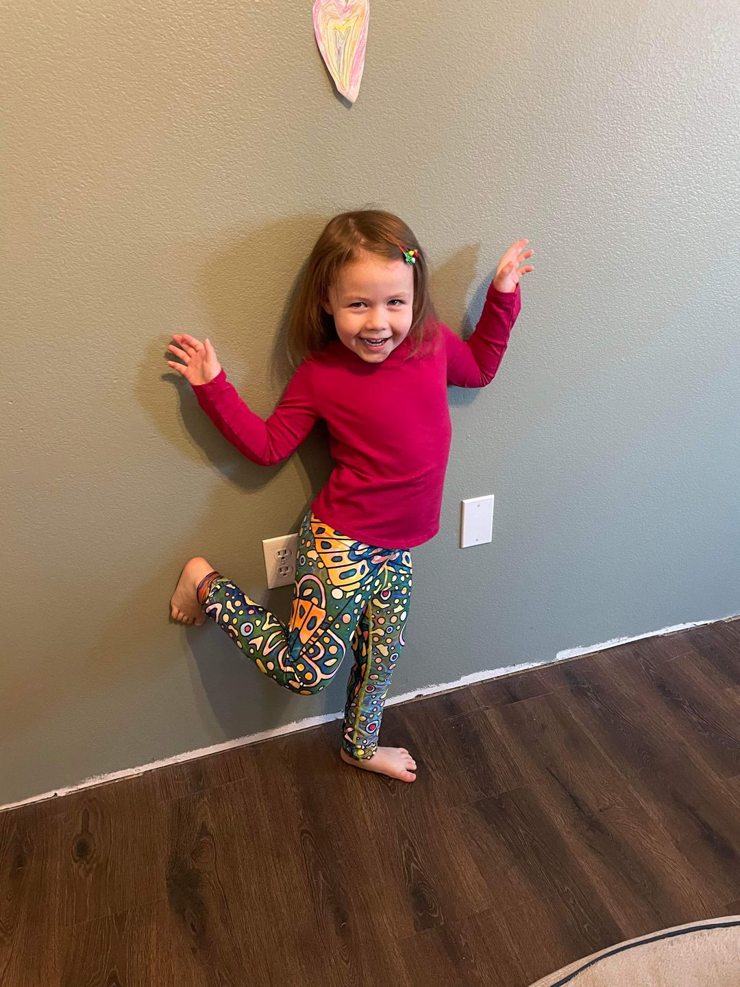 Customer photo review of Brookie Signature Leggings - Kids