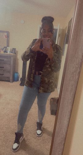 Customer photo review of Coming Out Ready Camo Jacket