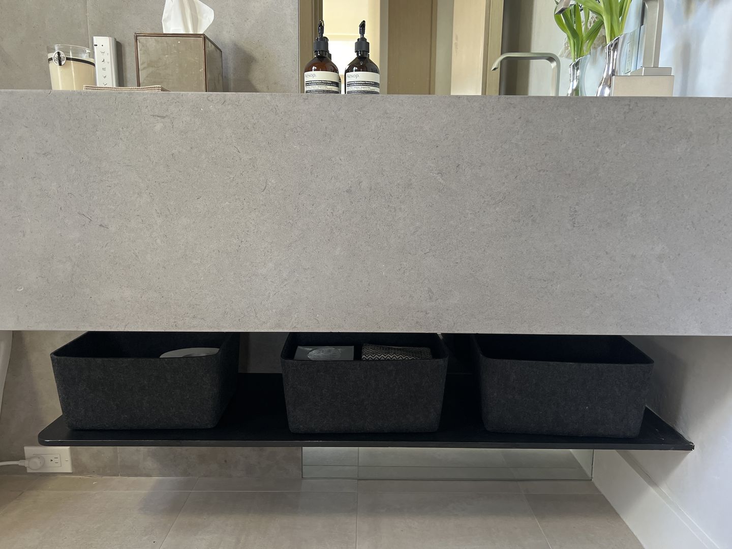 Customer photo review of The Sculpted Bin - Wide