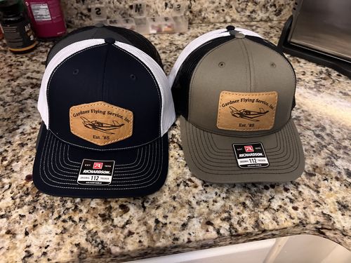 Customer photo review of Richardson 112 Custom Leather Patch Hat