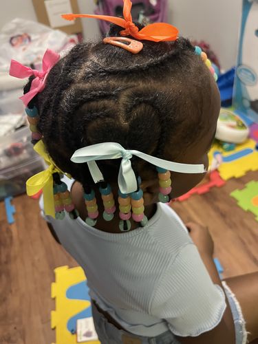 Customer photo review of 4C Coils Super Healthy hair Kit