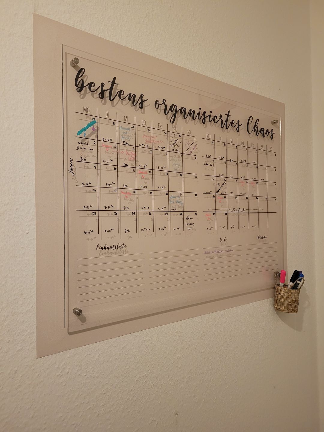 Customer photo review of 2 Monatskalender