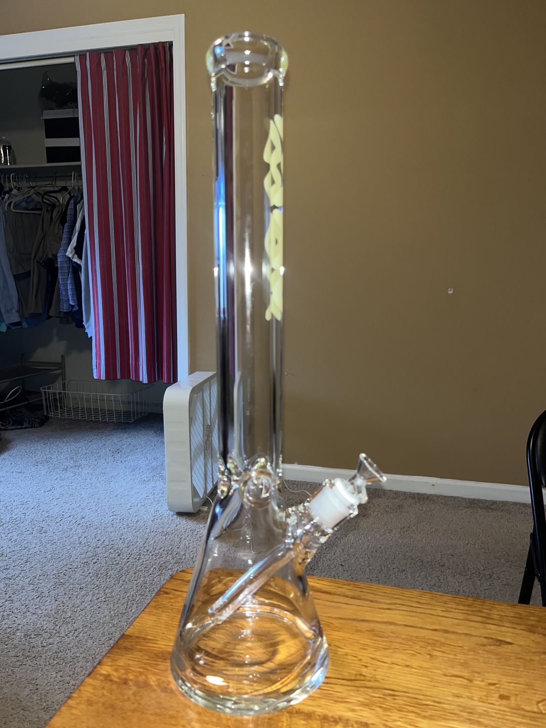 Customer photo review of 18" x 9mm Beaker Bong