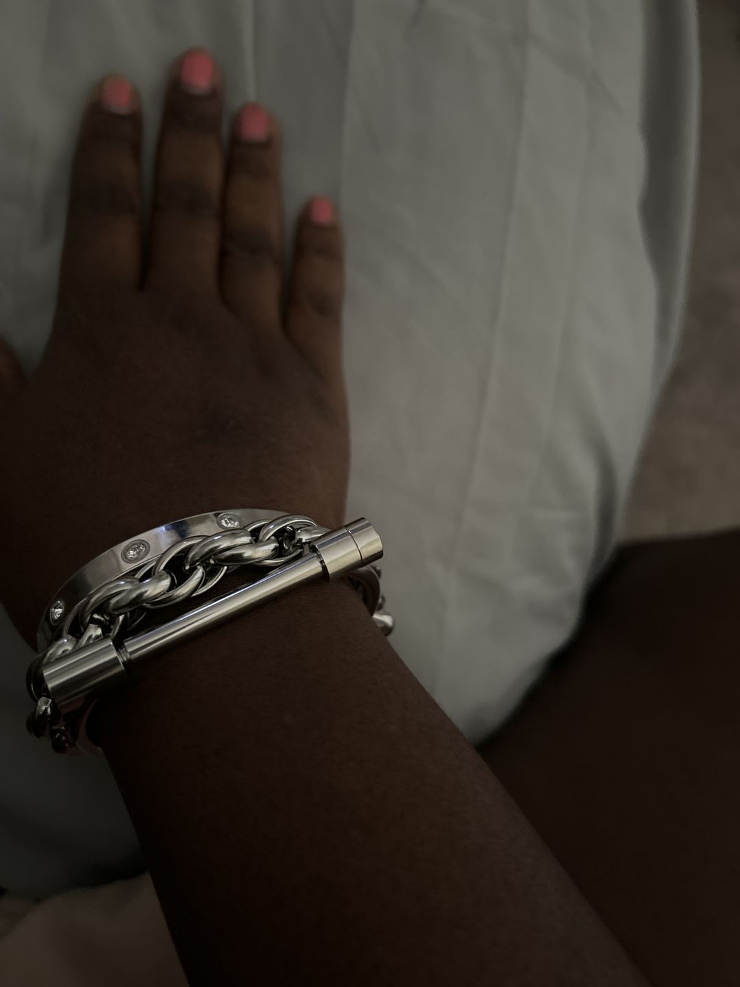 Customer photo review of Joanna Bracelet Stack