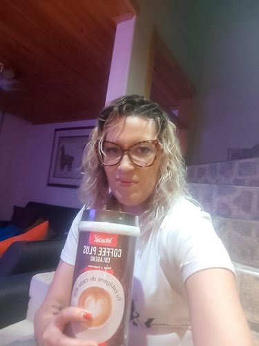 Customer photo review of Coffee Plus Colágeno