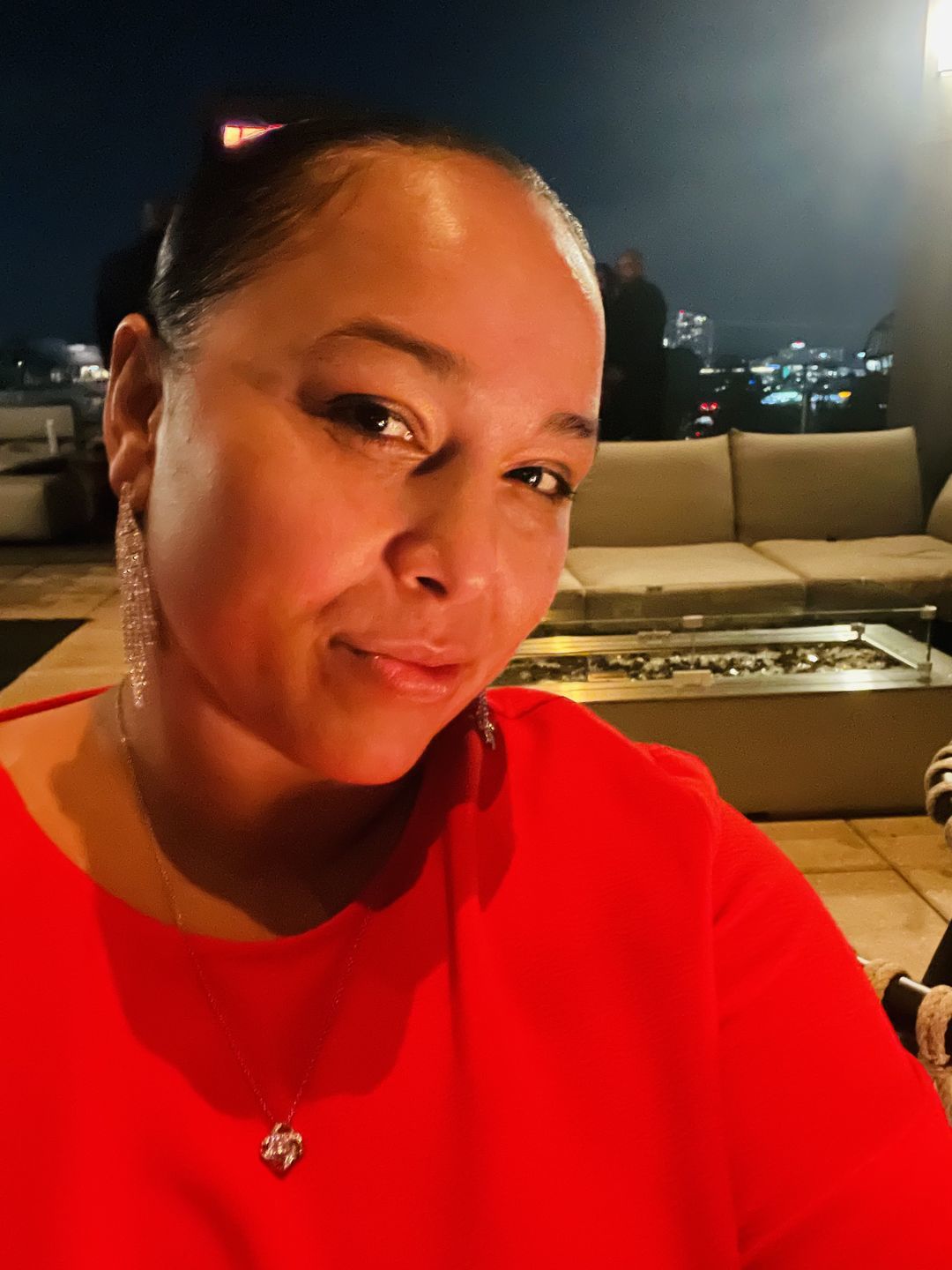 Customer photo review of To My Smoking Hot Soulmate - Love Knot Necklace