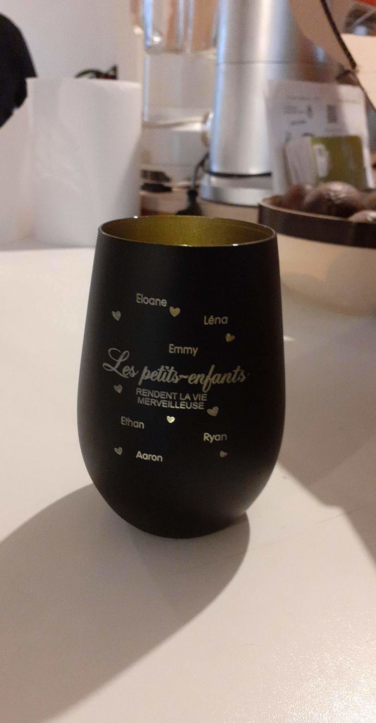 Customer photo review of Les petits-enfants - Grands-parents-Photophore