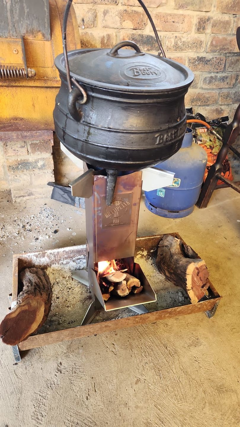 Customer photo review of BraaiPlank™ ROCKETSTOVE+