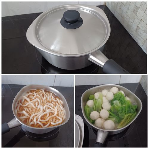 顧客對日本柳宗理  三層不鏽鋼單柄雪平鍋 3-Ply Stainless Steel Induction Saucepan的照片評價