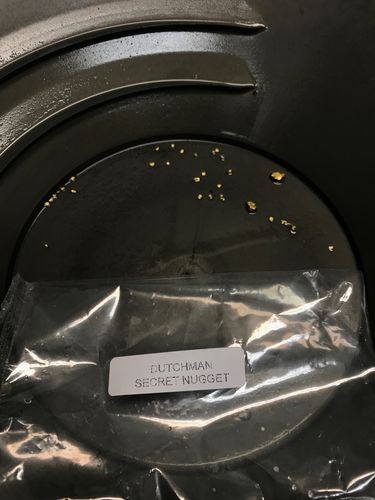 Customer photo review of Dutchman's 'SECRET NUGGET' Gold Paydirt - Gold Prospecting Concentrate