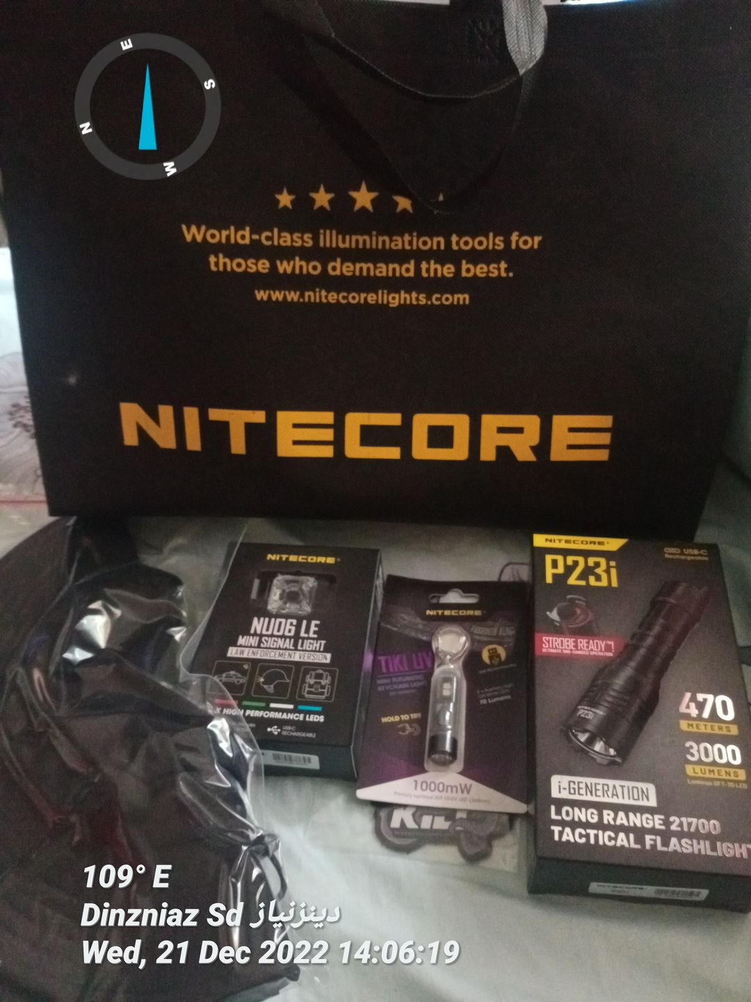 Customer photo review of P23i - 3000 lumens (Bundle)