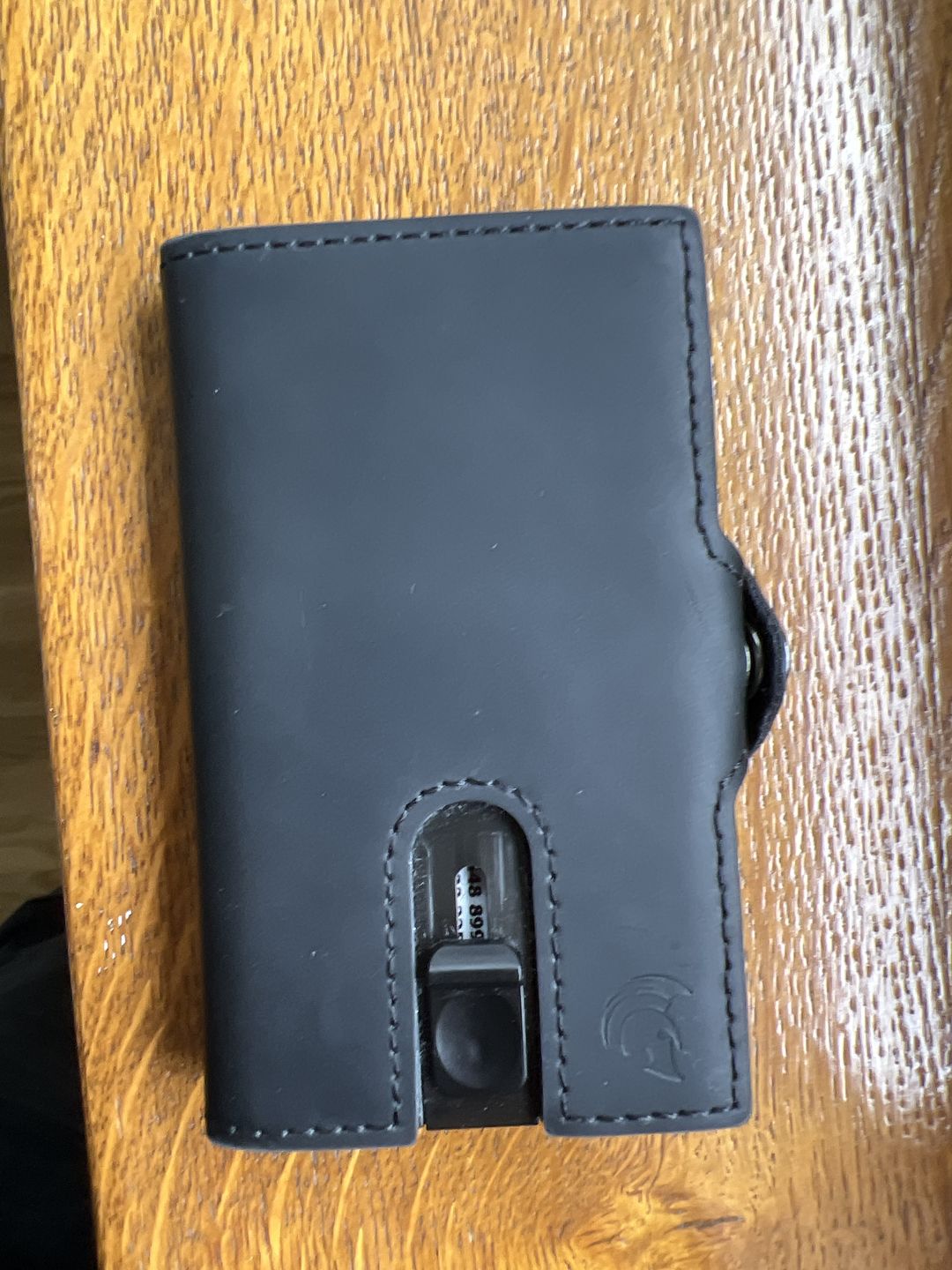 Customer photo review of Slim Wallet