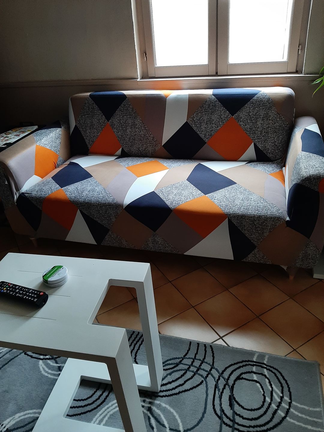 Customer photo review of Modern - Housses Extensibles de Fauteuil et Canapé