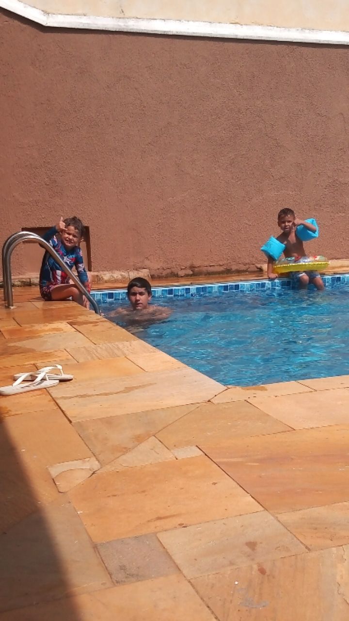 Customer photo review of Colete Flutuador Infantil