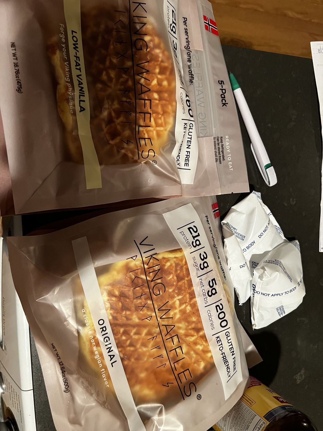 Customer photo review of Original Viking Waffles (Keto-Friendly)