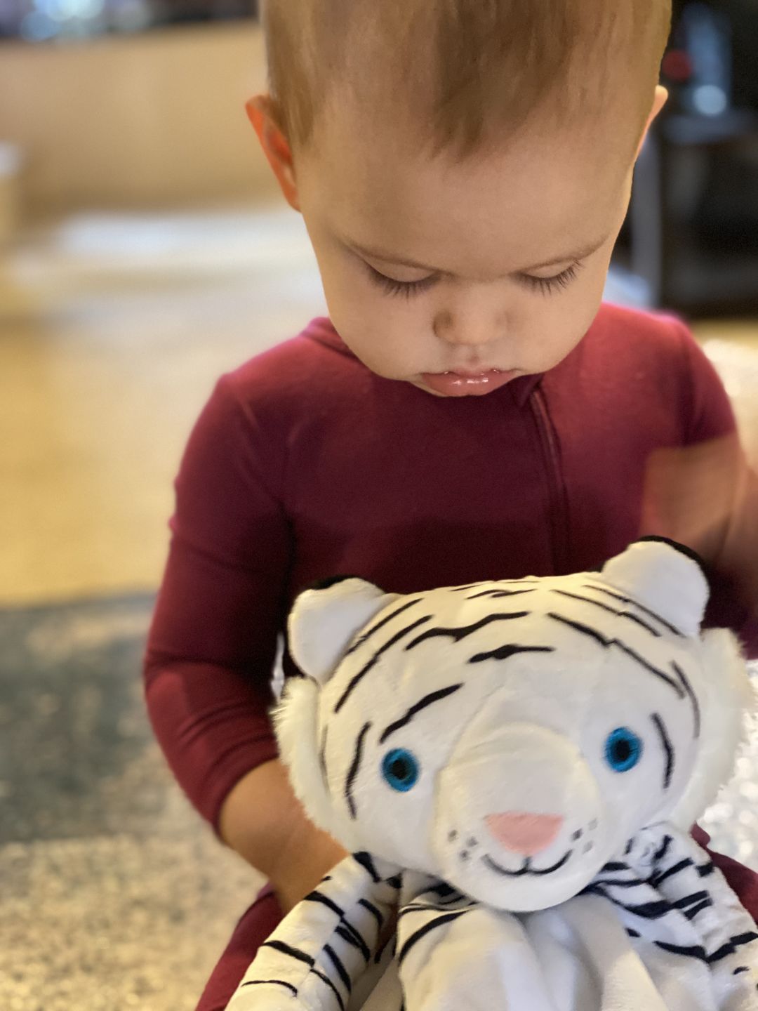 Customer photo review of Delly the White Tiger