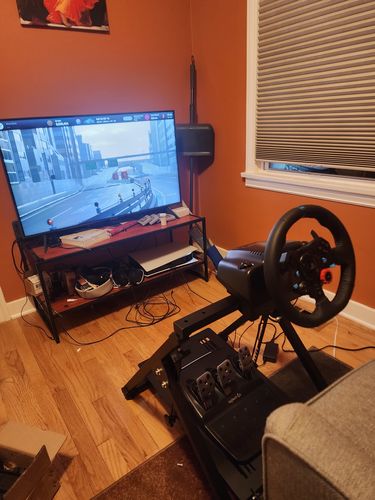 Customer photo review of APEX Steering Wheel Stand