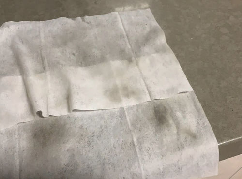 Customer photo review of Michu Cotton Bubble Cat/Dog Wipes 80pc Pack