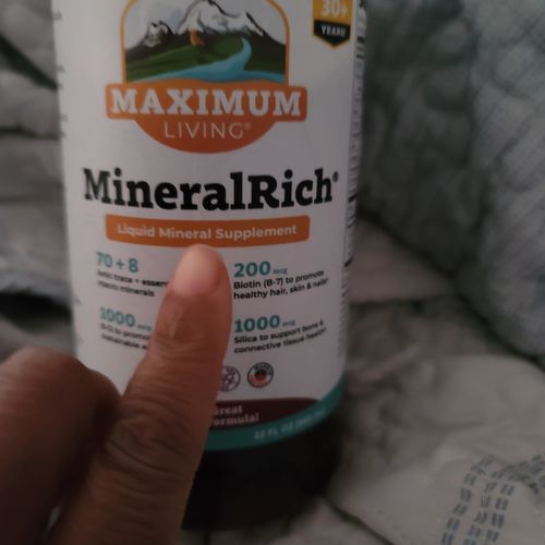 Customer photo review of MineralRich ALOE