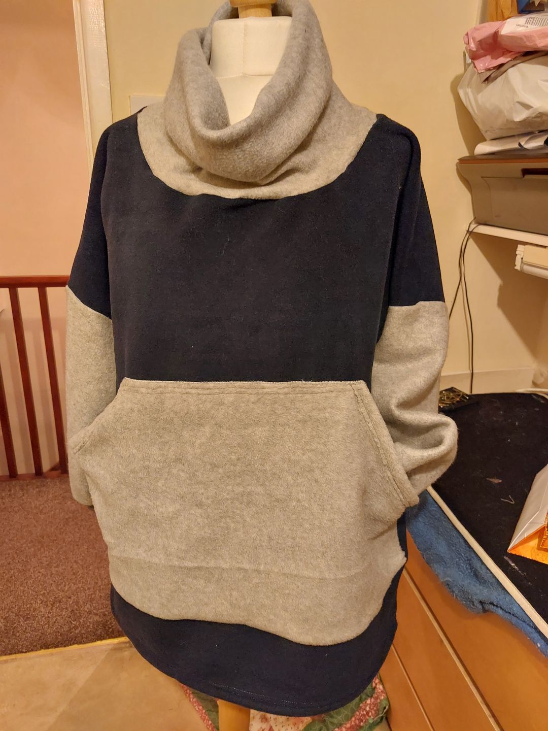Customer photo review of Plain Fleece/Sweatshirt Remnants