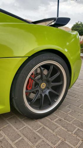 Customer photo review of Lotus Exige V6 Forged Wheels Satin Black Diamond Cut Type 25 Edition