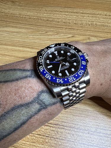 Customer photo review of GMT MASTER II - BATMAN Stainless Steel Jubilee - Code: 78