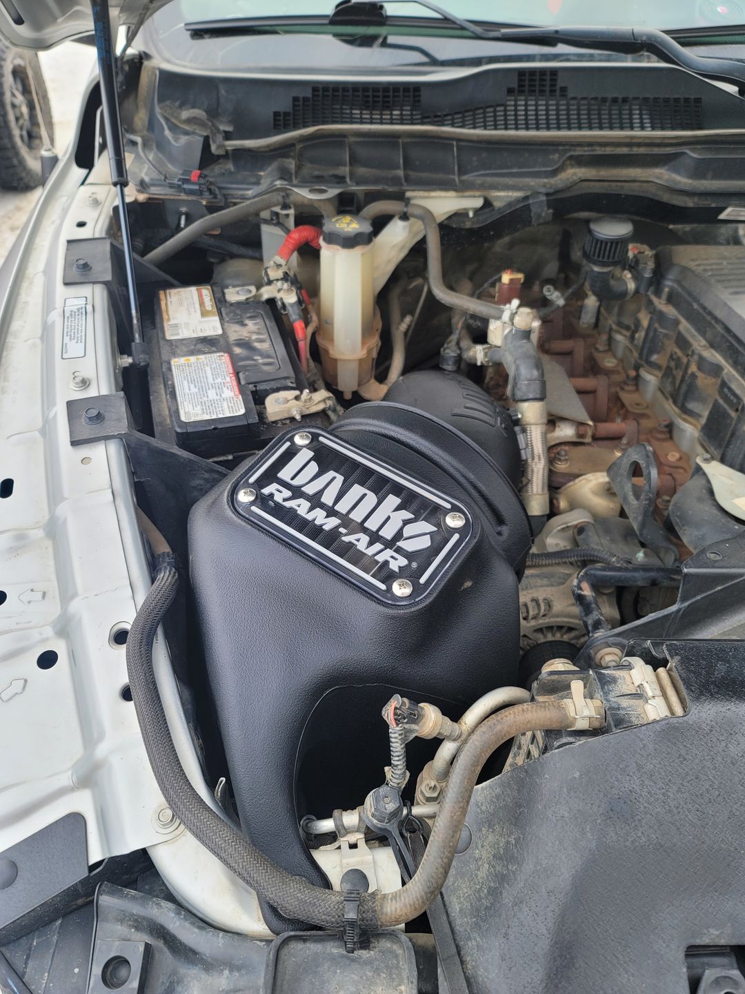 Customer photo review of 2013-2018 Cummins RAM-Air Cold Air Intake Kit (42255-D)