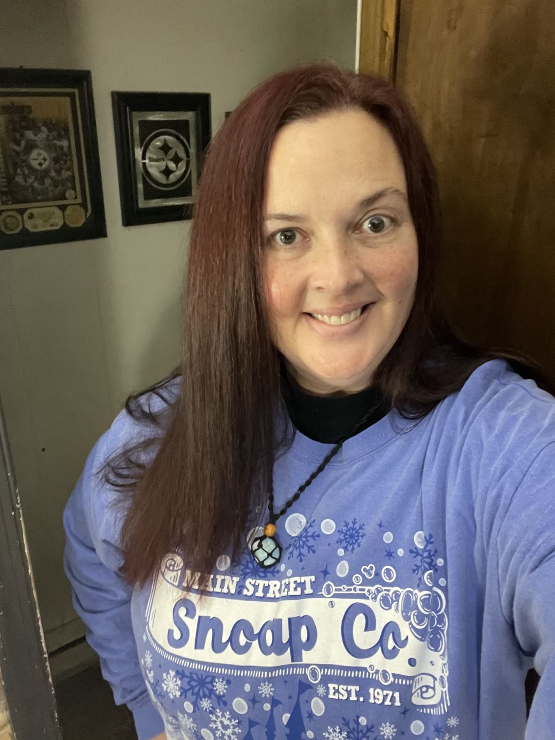 Customer photo review of Main Street Snoap Company Shirt