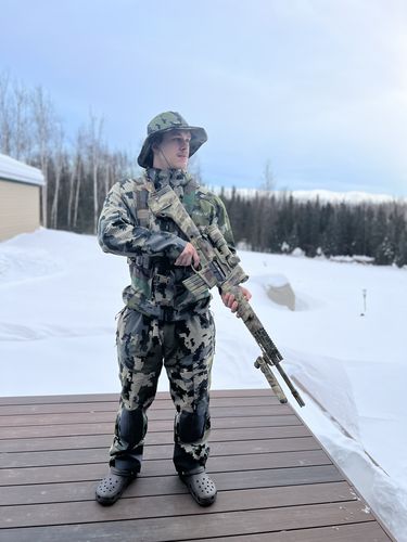 Customer photo review of 762 Chest Rig Split Front 6 mag GRID