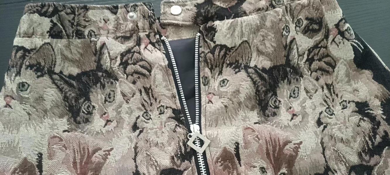 Customer photo review of Cats All Around Vintage Skirt