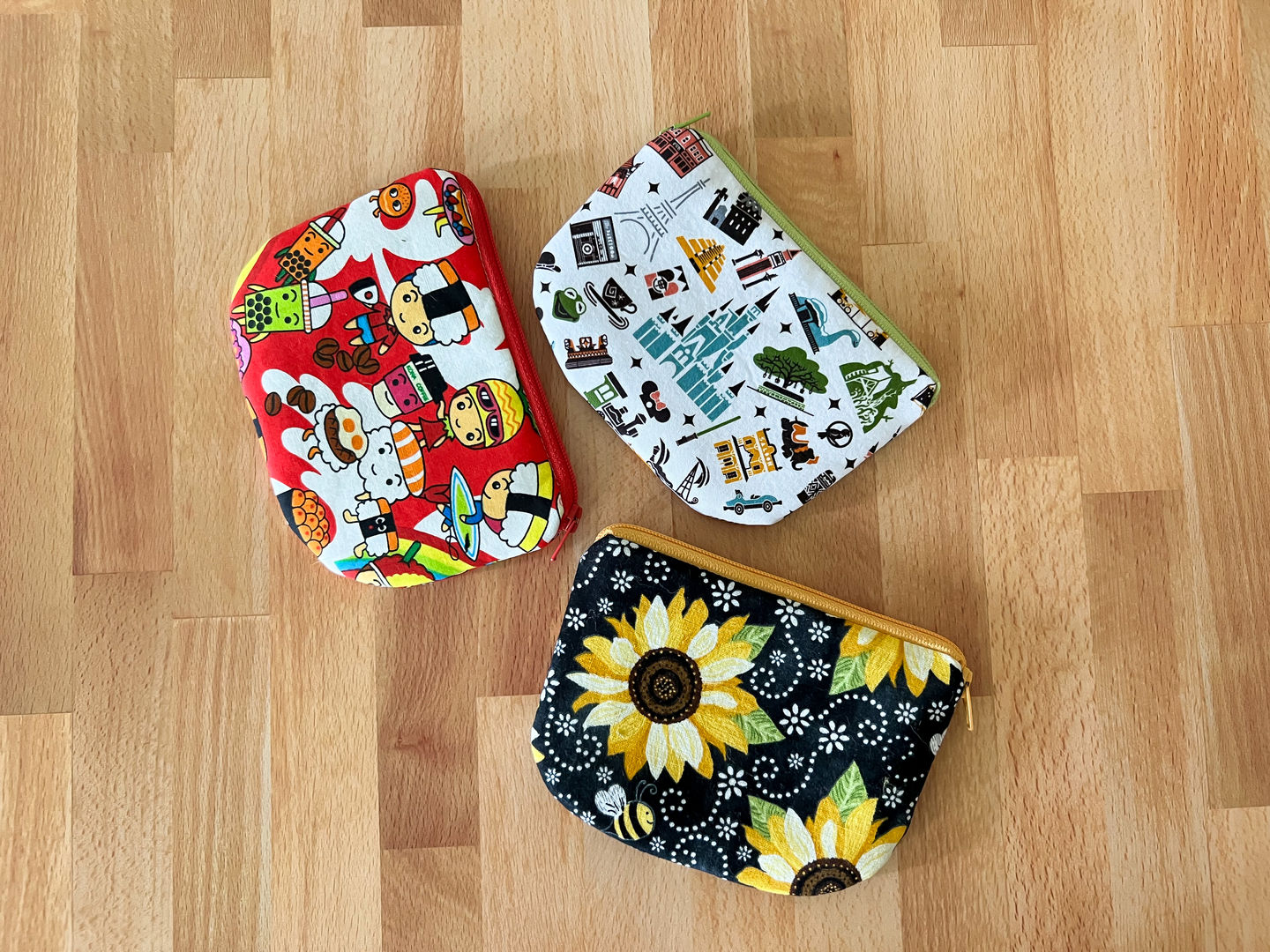Customer photo review of Sakura Coin Pouch Pattern