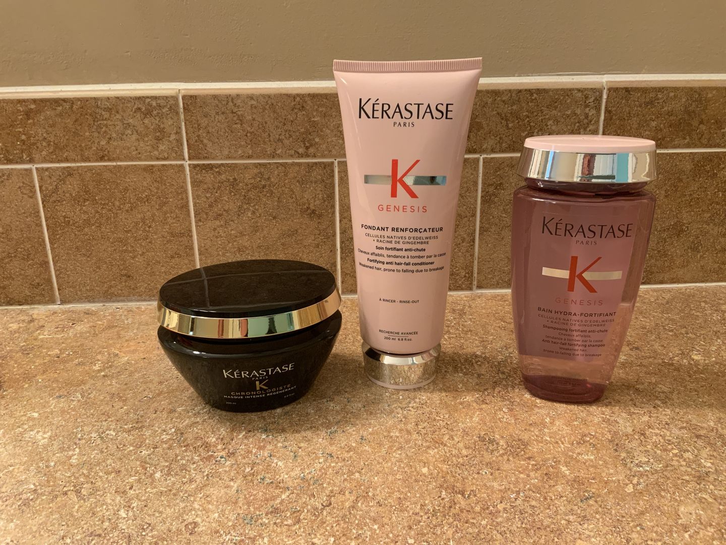 Customer photo review of Coffret Noël Kérastase - Genesis