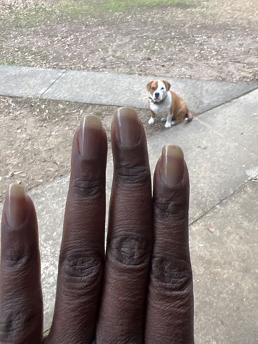 Customer photo review of Rocket Nail Fuel Nail Repair - Clear