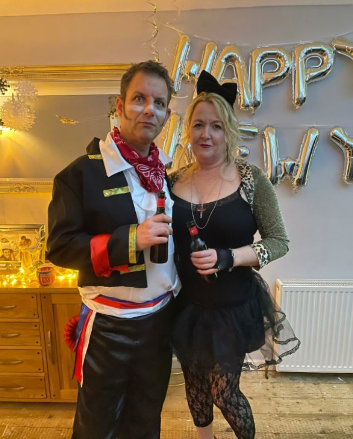 Customer photo review of 80s Wild Child Costume, Black