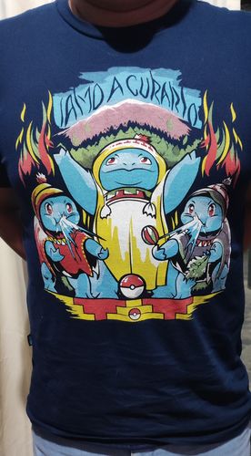 Customer photo review of Polo Pokechamanes (H) (Azul)