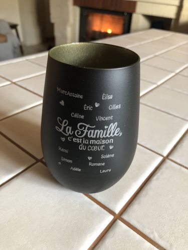 Customer photo review of La maison du cœur - Famille-Photophore
