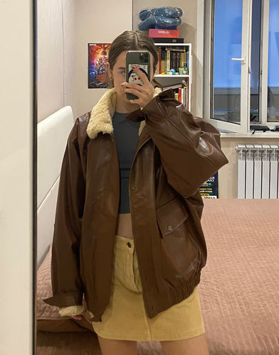 Customer photo review of Bad Habits Vintage Loose Jacket