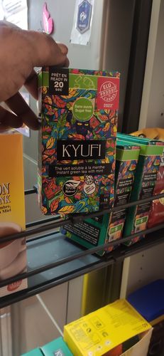 Customer photo review of Thé Vert Instantané À La Menthe - Sans Sucre