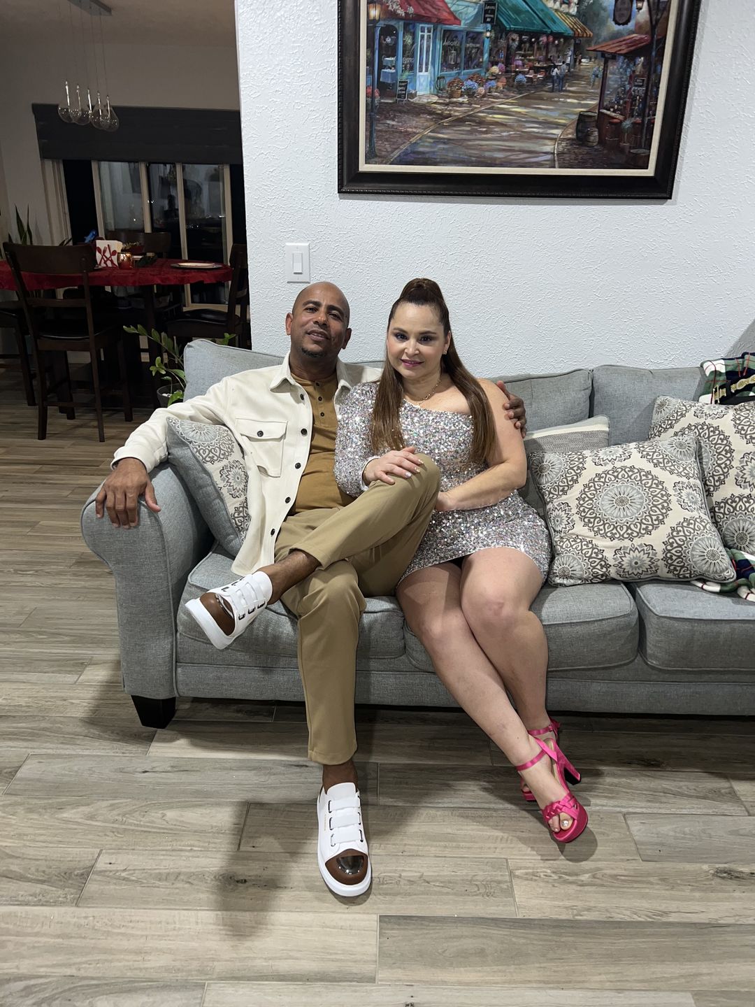 Customer photo review of Luiz Y in Brown & White
