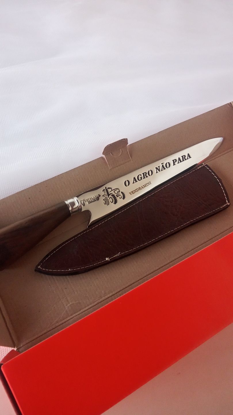 Customer photo review of Faca Artesanal Agro É TOP