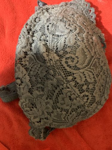 Customer photo review of Broom - Wired / Non-Wired Light Padded European Lace Bra