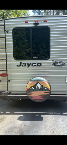 Customer photo review of Retro Mountain Sunset with Reflection