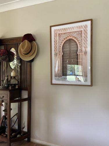 Customer photo review of Moroccan Door | Blush