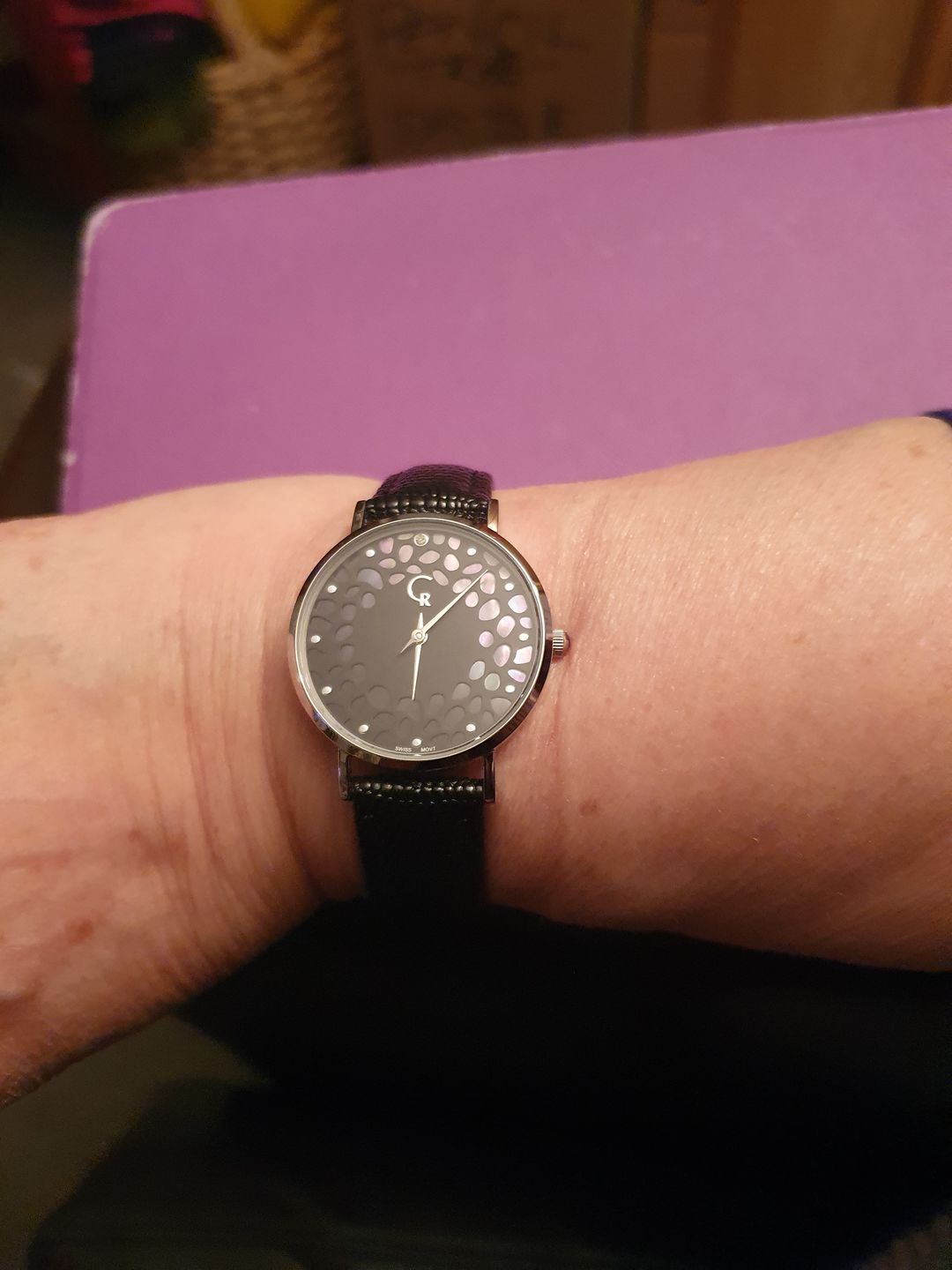 Customer photo review of Signature Rachel Galley Diamond Watch