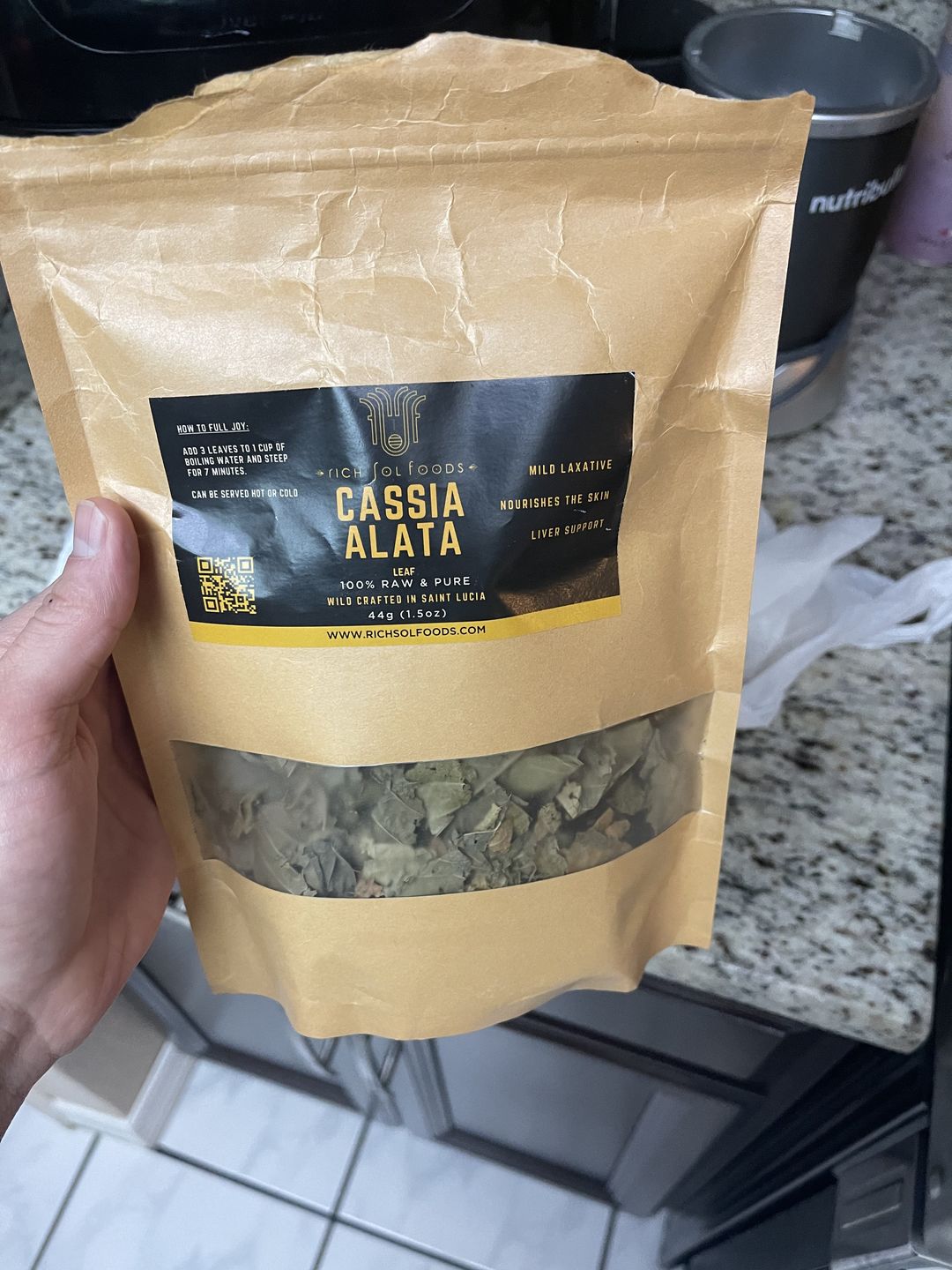Customer photo review of Cassia Alata Leaf