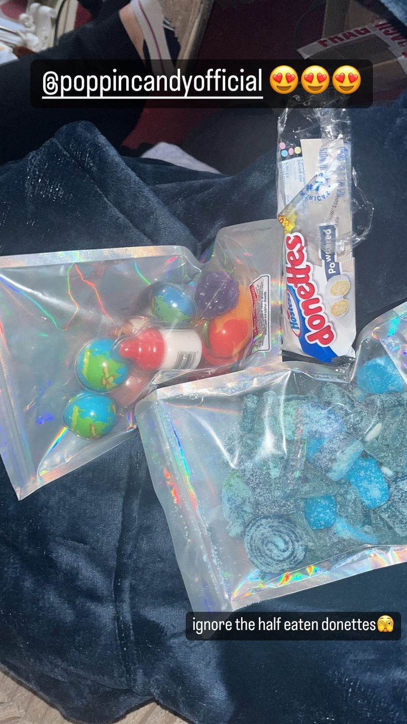 Customer photo review of Blue Raspberry Mix