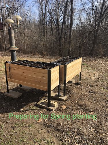 Customer photo review of 18" x 48" Raised Garden Bed