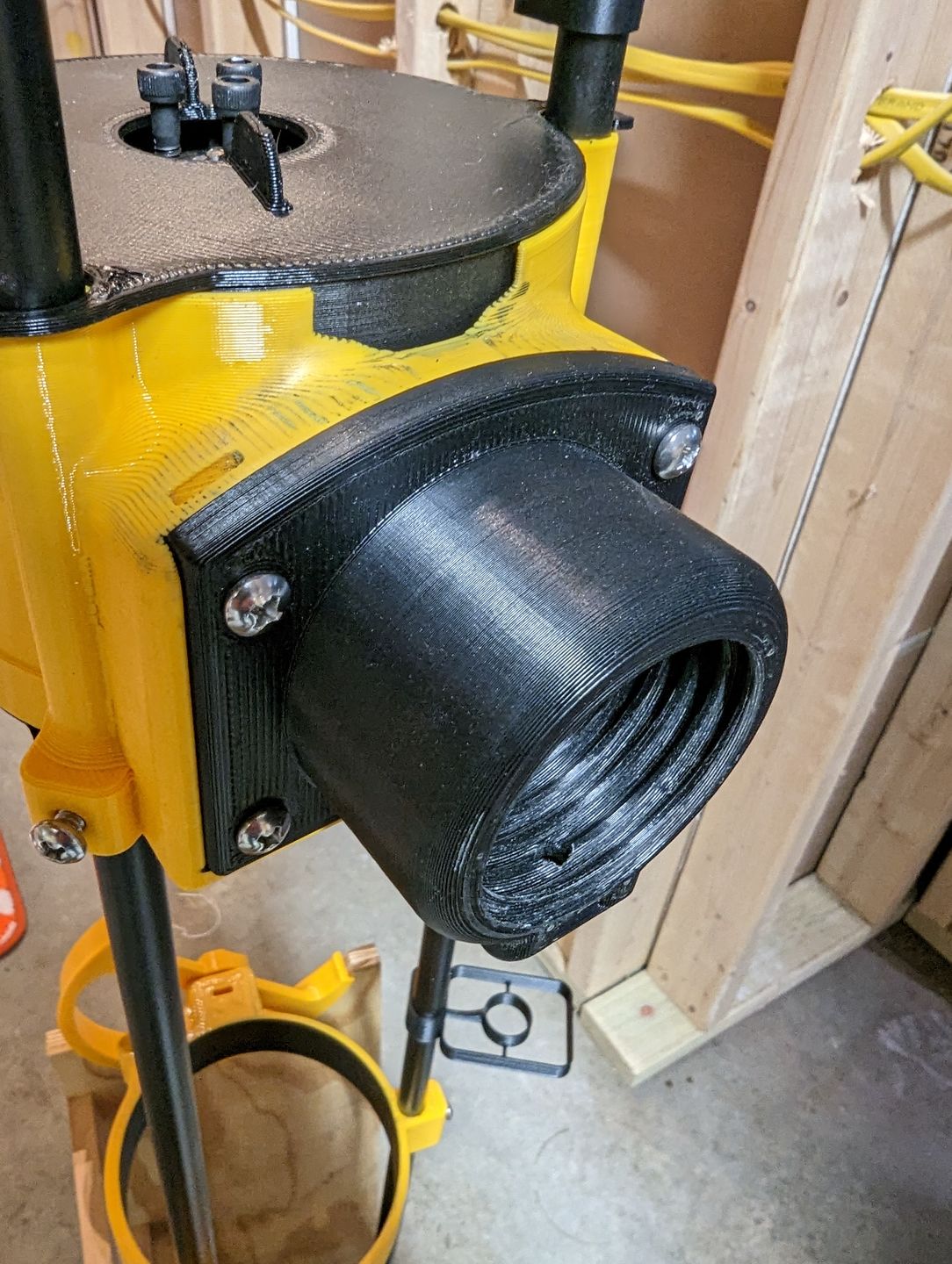 Customer photo review of Matte Black PETG Filament 1.75mm 1kg
